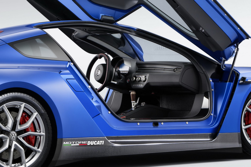 Illustration for article titled VW Shocks The World With 200 HP Ducati-Powered XL Sport